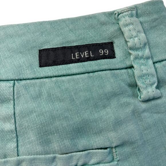 Level 99 Linen-blend Shorts Size 26 - Picture 4 of 5